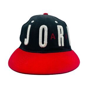 YOUTH Jordan Snapback Cap Kids Hat Red Black White Jumpman Embroidered